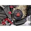 CNC Racing Billet OPEN Ducati V4 Dry Clutch Cover for the V4 Panigale R / SP, Streetfighter SP, and Multistrada RS